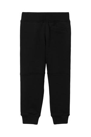 black cotton track pants BURBERRY KIDS | 8068811A1189